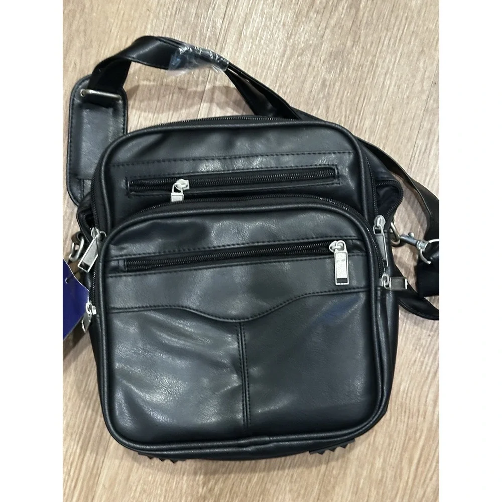 Transworld Travel wear Black Shoulder Bag‎ Item 9063 Crossbody